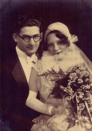 George Vinik and Rebecca Kaplan (~1927)