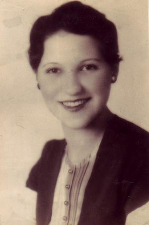Babe (Helen Anna) Kaplan Bennett
 (~1929)
