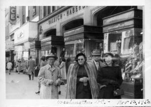 William, Freda, Louis and Phyl Dumes (1950)