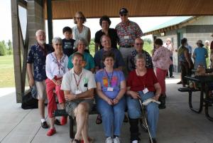 Lieberman Group
1st row, l to r: John Palmer, Pat Clark, Caroline Lieberman
2nd row Phil Lieberman, Mary Reunion Lieberman Group
1st row, l to r: John Palmer, Pat Clark, Caroline Lieberman
2nd row Phil Lieberman, Mary McGreagor, Jaellayna Palmer, Art Lieberman, Harry Lieberman
3rd row Ann Eye, kid, Jo Shifrin, Jethro Lieberman, Jaellayna Palmer, Art Lieberman, Harry Lieberman
3rd row Ann Eye, kid, Jo Shifrin, Jethro Lieberman (2006)