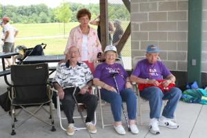 
Bill and Elaine Dumes, Lillian and Sam Zoll (2006)