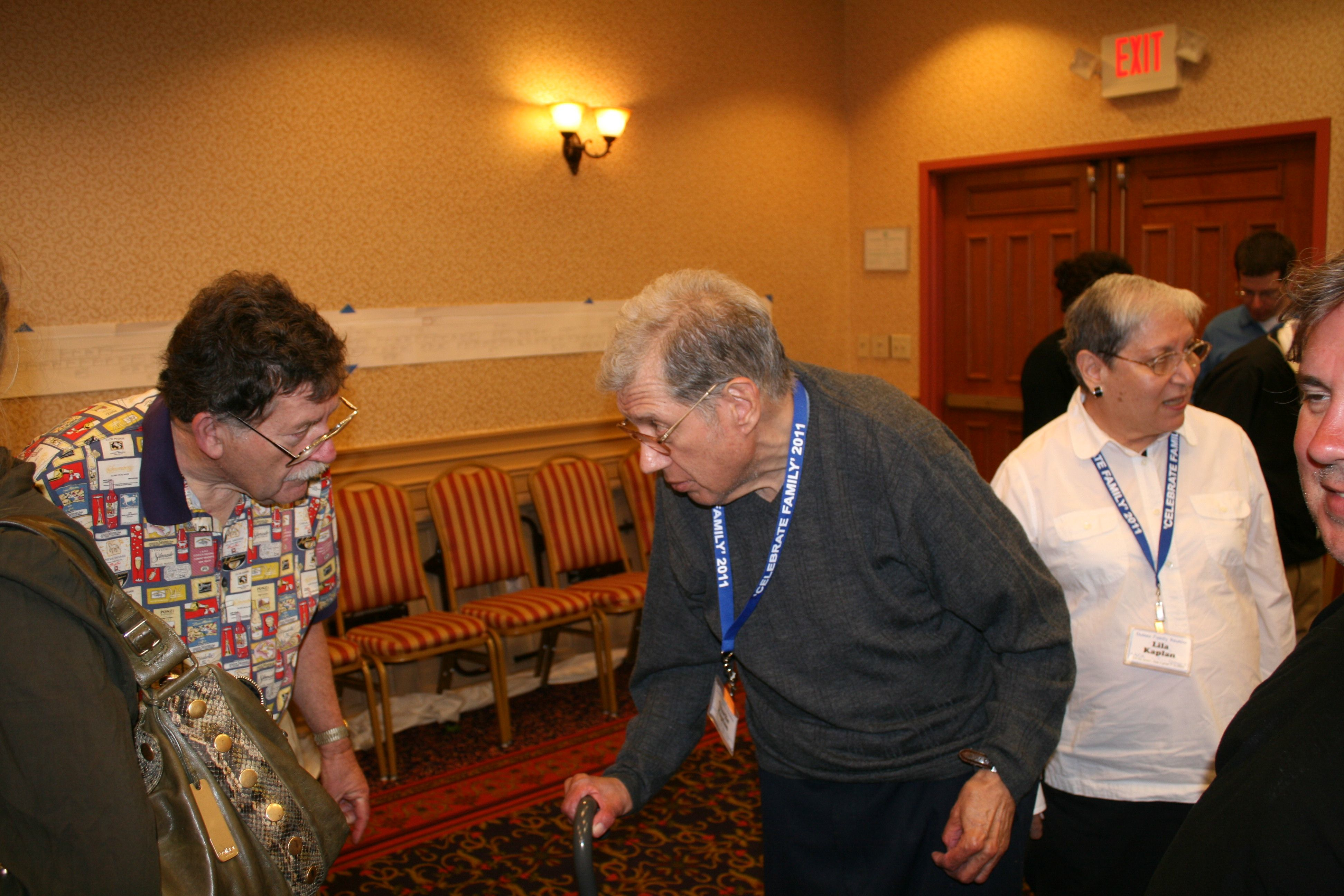 Ken Miller, Charlie and Lila Kaplan