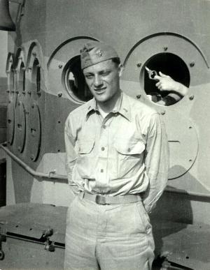 Nathan Lieberman, navy (~1944)