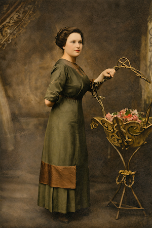 Gussie Stein Levine, sister-in-law and 2nd wife of Louis Dumes. 