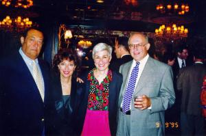 L to R: Sol Francis Karp, Karen Karp Finklestein, Beverly Karp Mahone, John Karp.
 (1995)