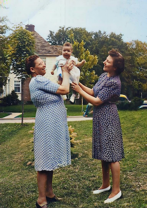 Becky Stein Dumes with Karen and Jeannette Karp
