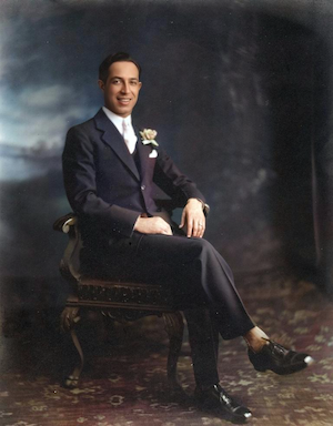 Ben Karp wedding photo January 22, 1933.