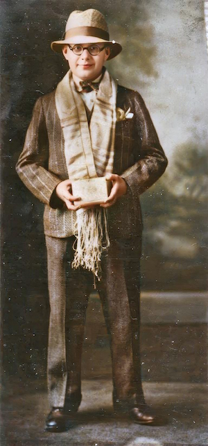 Bill Fishman bar mitzvah (1929)