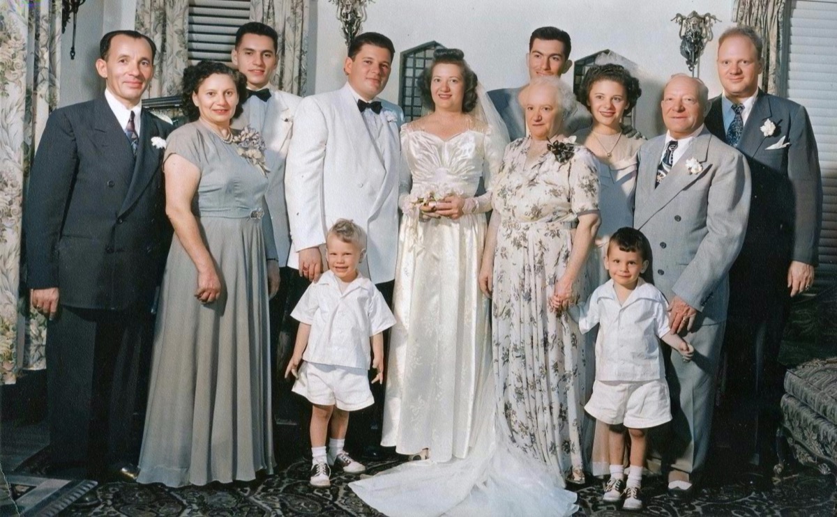 Leon and Norma Bear wedding