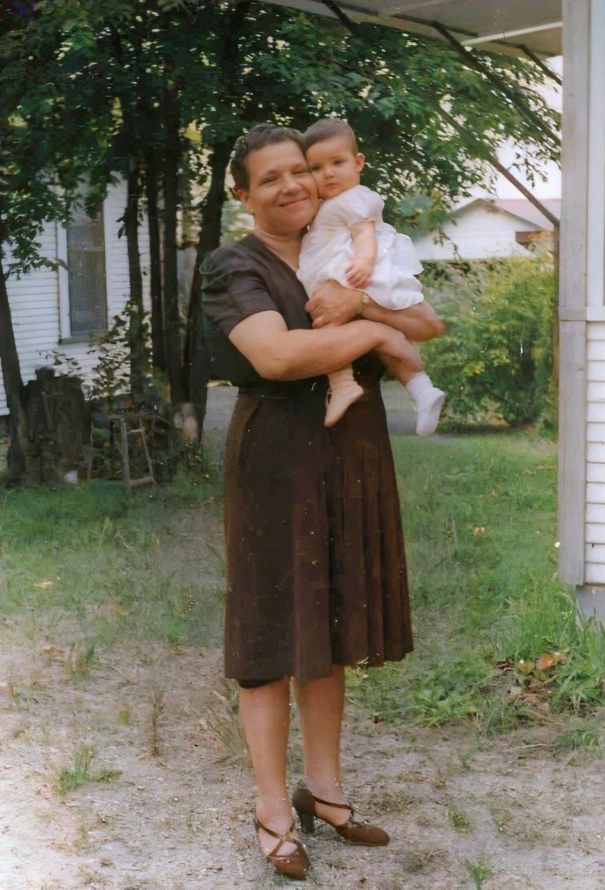 Becky Dumes with Karen