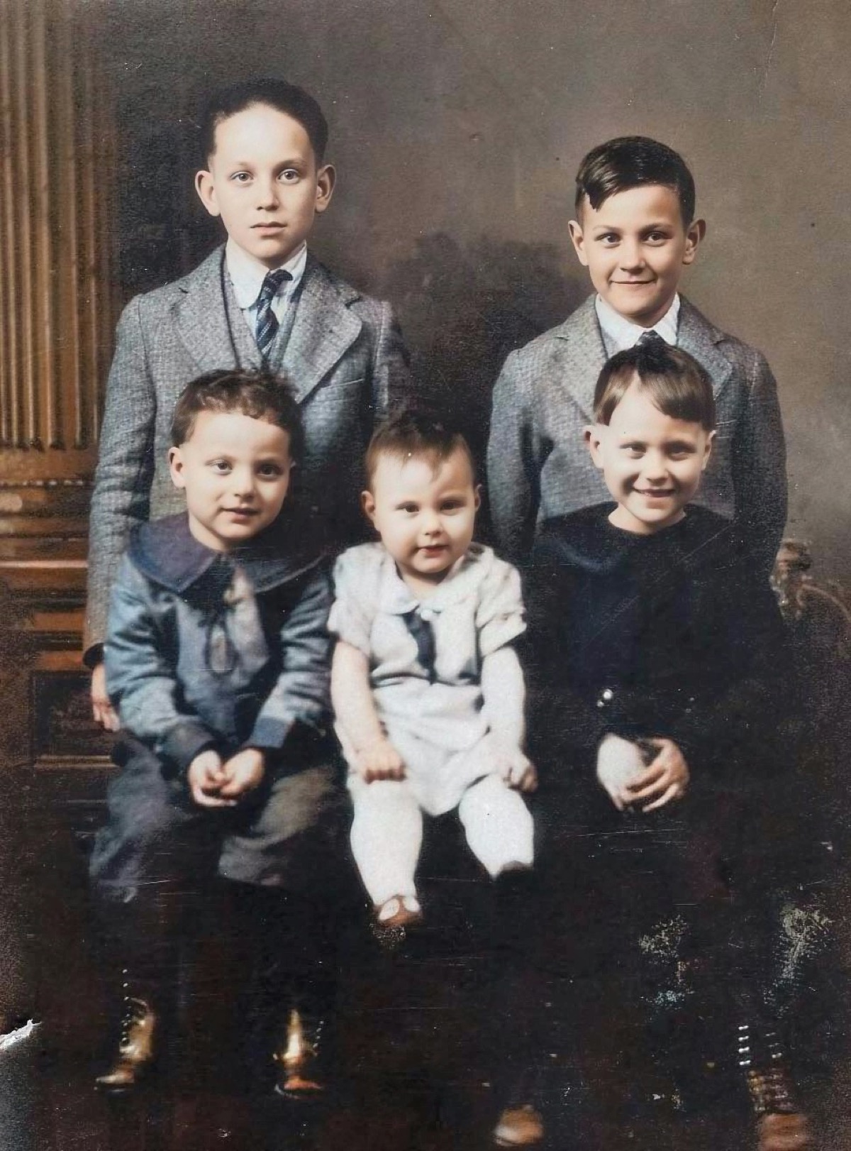 Abe and Rebecca children