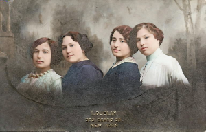 Fannie, Gussie, Rosie, and Rebecca Stein Dumes