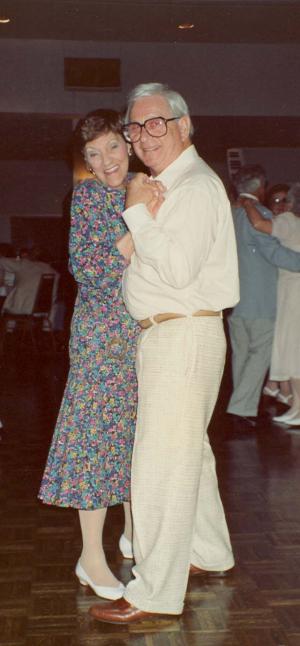 Dora and Leonard dancing, 1992 (1992)