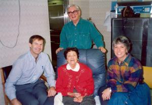 John and Jaellayna with Dora and Leonard (1993)