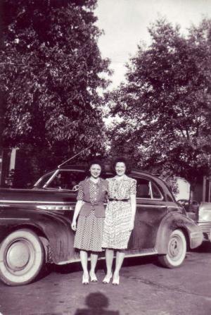 Norma and Libby Dumes (1945)