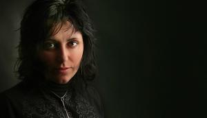 Julia Kulikova Sukhantseva, daughter of Yana Khitrina Kulinkov, granddaughter of Lev Khitrin. (2008)