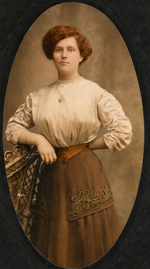 Ann Fine. Her mother was Sadie Silk Dumes' sister.