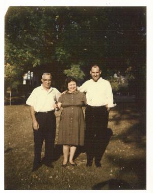 Ben,Jeanette and John Karp
 (~1962)