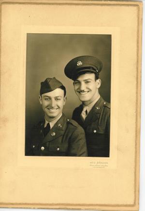 Hymie and Bill Dumes
 (~1943)