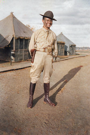 Hy Dumes in the Army<br>