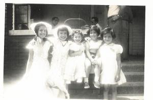 Karen, Beverly, Anita, Debbie, Cyril-Ann
 (1949)