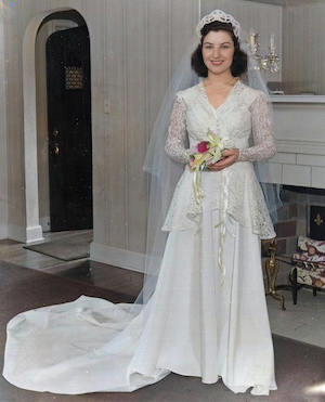 Lillian Dumes about to become Lillian Dumes Zoll.