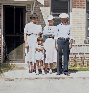 Louis, Becky, Sol Francis
