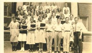 Grade 8 a 6
 Clark Junior High School
 Vincennes, Indiana 
 (~1935)