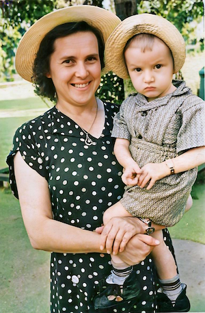 Tsilya and her son Anatoly (Tolik)