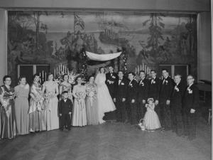 Stan and Phyl Dumes Wedding (1950)