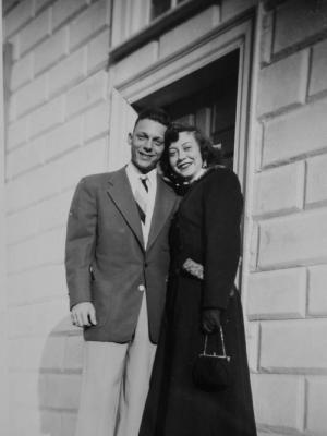 Stan and Phyl Dumes
 (~1951)