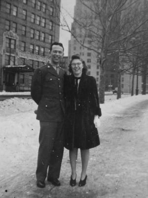 Mildred and Dave Dansker (~1944)