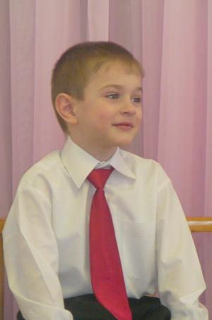 Egor Grishi - son of Oleg, grandson of Olga, great-grandson of Israel, great-great-great-grandson of Genoch Dumesh  (2010)