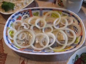 Marinated Herring and onions (2009)