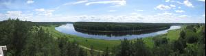 Panoramic View of Dauga from Picnic (2009)