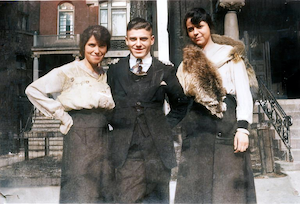 Ida Zucker, Abe Zucker and friend