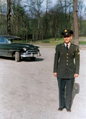 Stan Dumes in uniform in DC