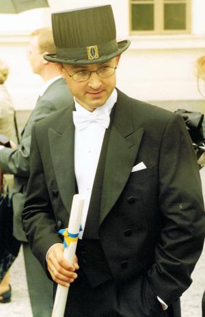 Pyotr Platonov, great-grandson of Gescha Dumes Khitrin.
 
Lund, Sweden May 30, 2002 (2002)