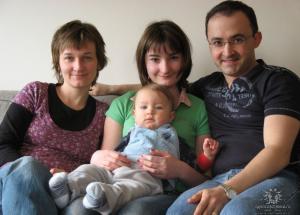 Pyotr Platonov family.  Pyotr is a great-grandson of Gescha Dumes Khitrin (2008)