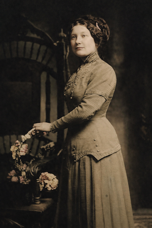 Rebecca Dumes Lieberman. Rebecca traveled to America with Jacob Kaplan's sister, Stive Kopeleuskaja. We can verify Stive's status as Jacob's sister because she lists herself that way in the ship manifest, which you can see in the Documents page.<br><br>