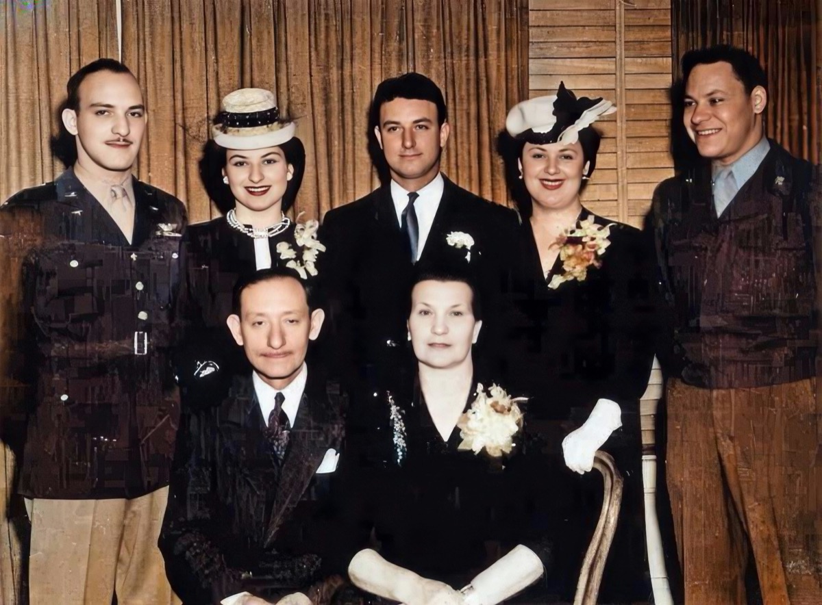 Louis and Rebecca Dumes family