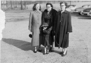 Very Pregnant Phyl Dumes, Freda Fialco Dumes, Mildred Dumes Dansker (1952)