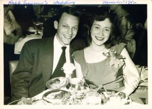 Stan and Phyllis Dumes and Rab Emison's wedding in Chicago (1952)