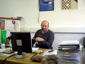 Gregory Gutkin, husband of a granddaughter of Sora Dumesh Khitrin, Martch 12, 2008.  Gregory is a software engineer, and the technical vice president of his firm. (2008)