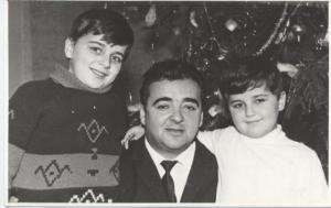 from right to left: Boris, Leiser and Genrikh Dumesh

Riga (1968)