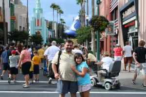 Genrikh and Margarita Dumesh in Disneyland (2007)
