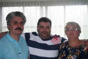 Victor Valder, Genrikh (Henry) Dumesh and Eugenia Dumesh Valder
 (2008)