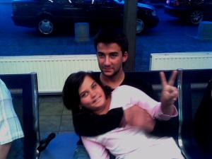 Vadim and Margarita Dumesh, Riga Aug 2006 before departure to Israel (2006)