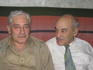 Brothers Victor and George Platonov, grandsons of Gescha Dumesh (2007)