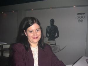 Vitalia Dumesh during election of the best Dutch sportsman/sportswoman of the year, Amsterdam.  Way to go, Vitalia! 
 (2007)